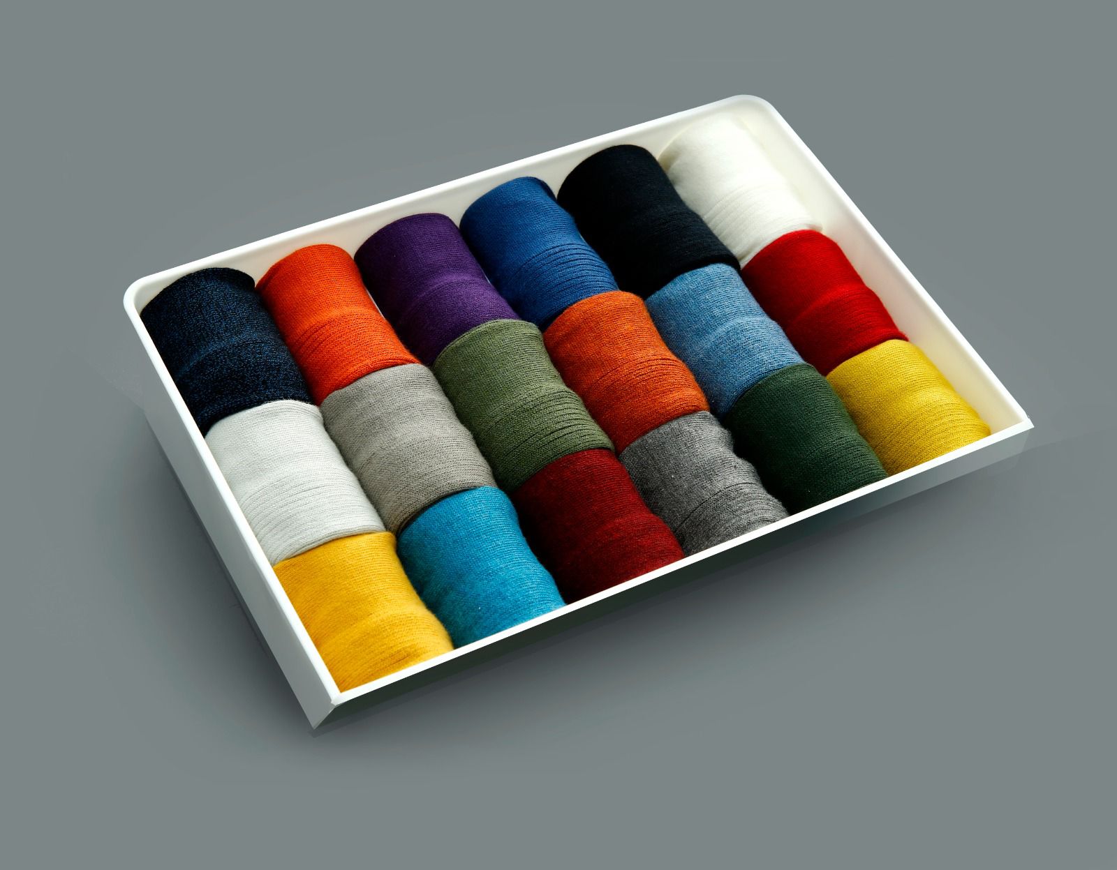 bright coloured socks