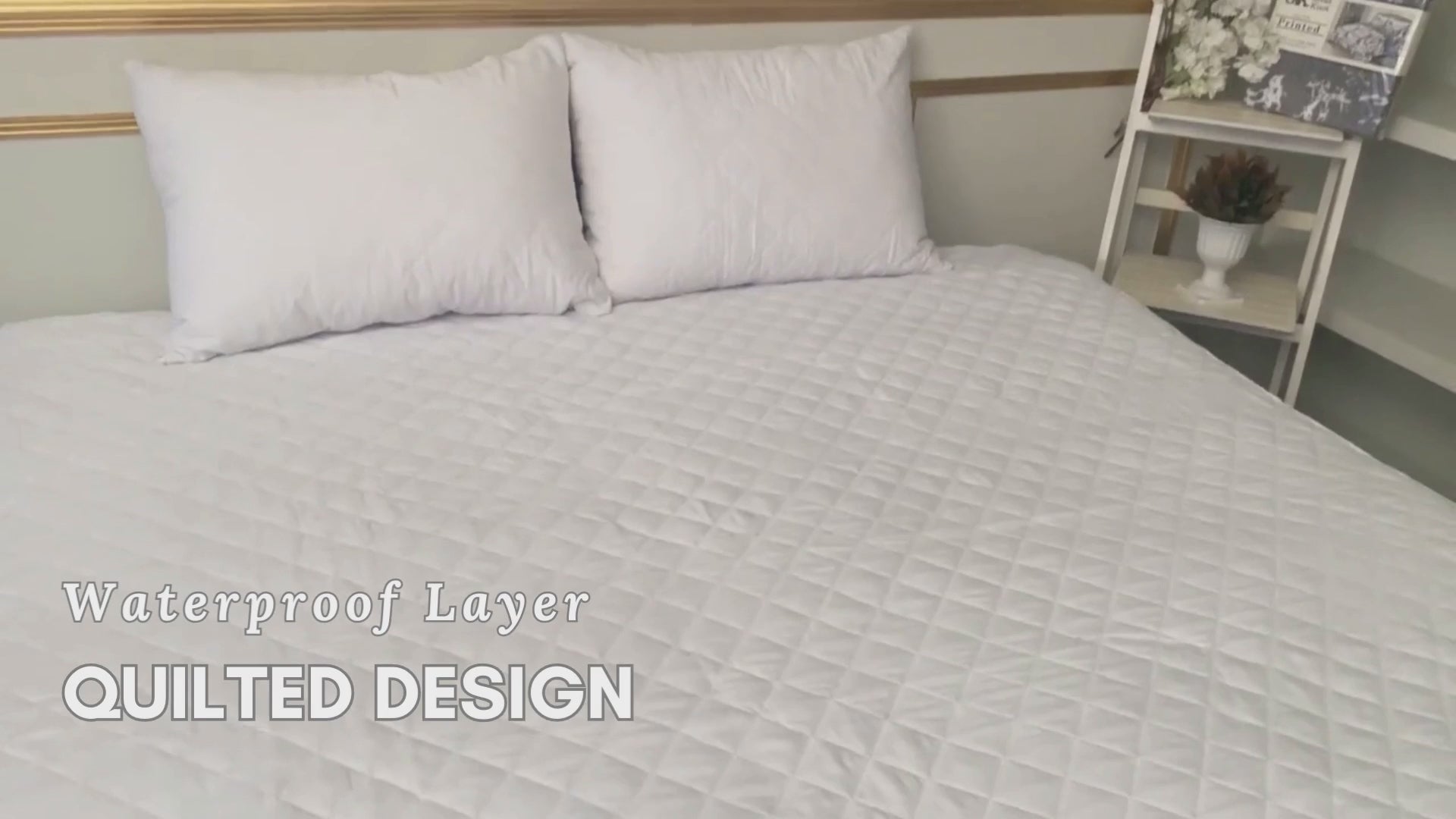 waterproof quilted mattress protector