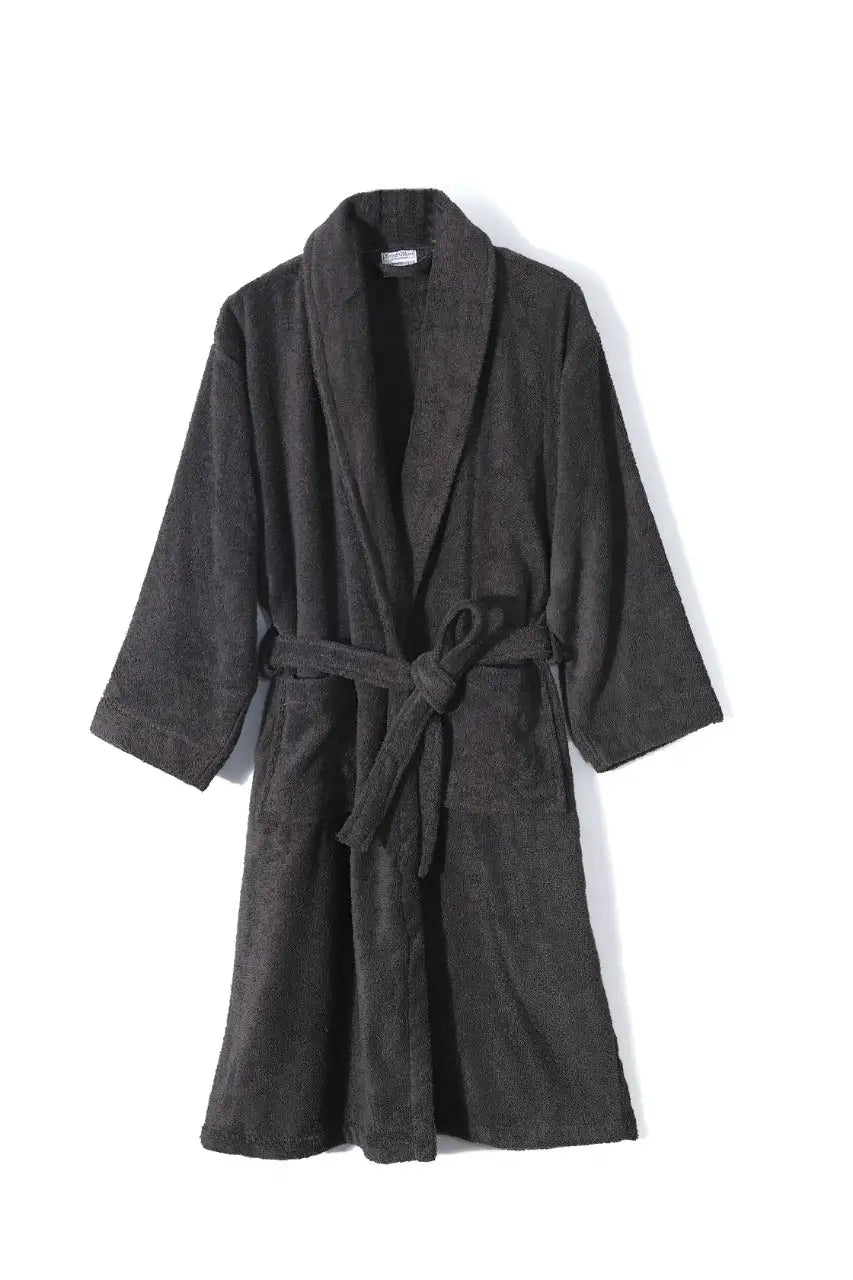long towelling dressing gown