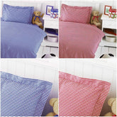 Checkered Duvet Cover Set