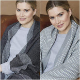 Double Size Waffle blanket Bed Throw 100% Cotton Bed cover Set BedandbathLinen