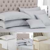 Hotel quality plain bed sheets