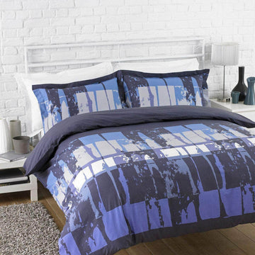 Luxury Buckingham Marble Print Printed Duvet Set