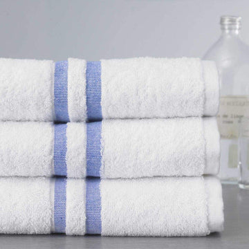 Striped bath Towels