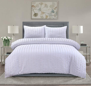 white seersucker bedding