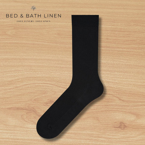 black dress socks