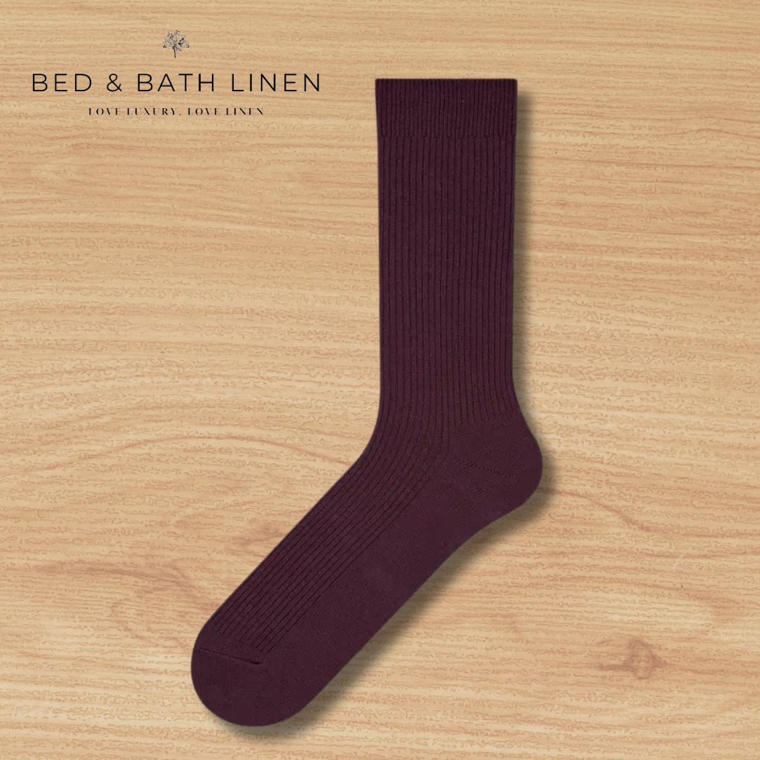 plain coloured socks