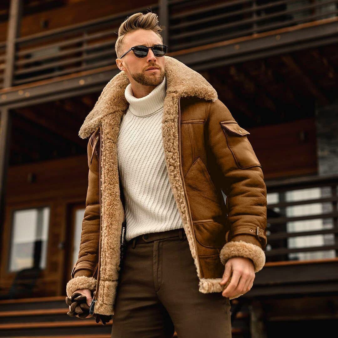 MEN'S LEATHER JACKET 