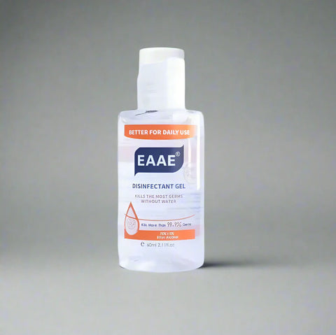 Hand Sanitiser 60ml. 75% Alcohol Disinfectant Gel