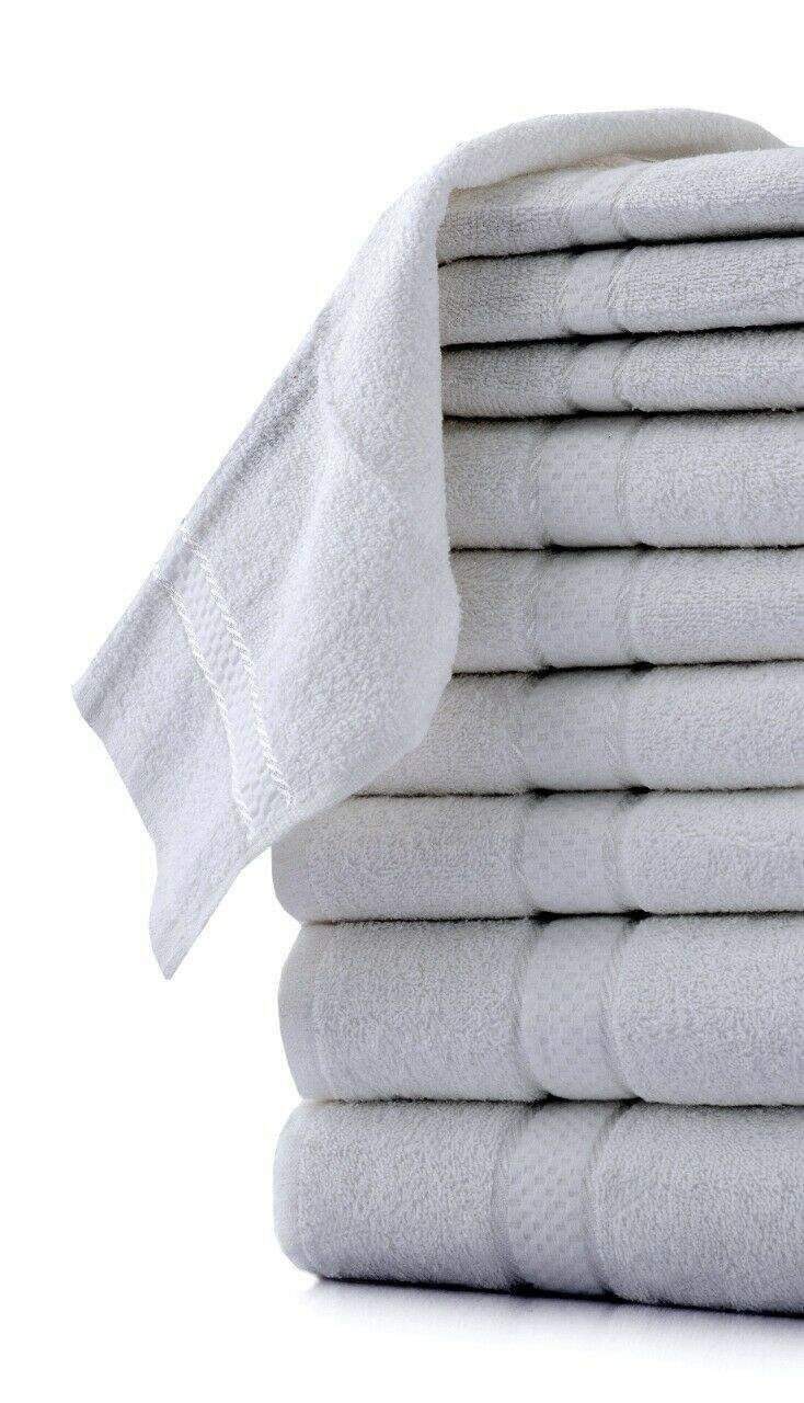 Luxury 10 PIECES TOWEL BALE SET 100 COTTON FACE HAND BATH TOWELS FOR Bed and Bath Linen