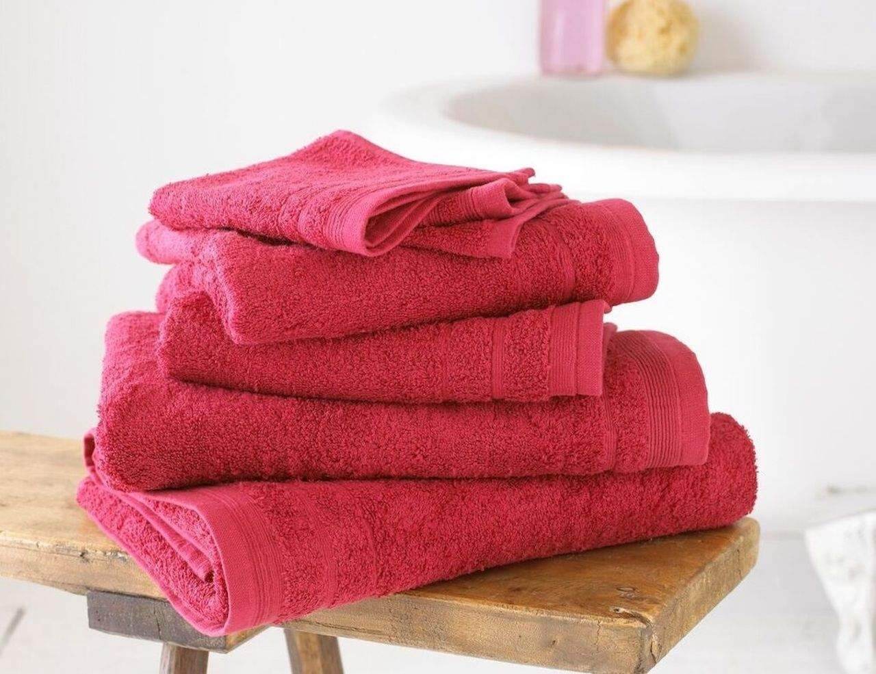 100% Combed Cotton Stanley Cotton Face Towels 450 GSM Pack of 10 Bed and Bath Linen