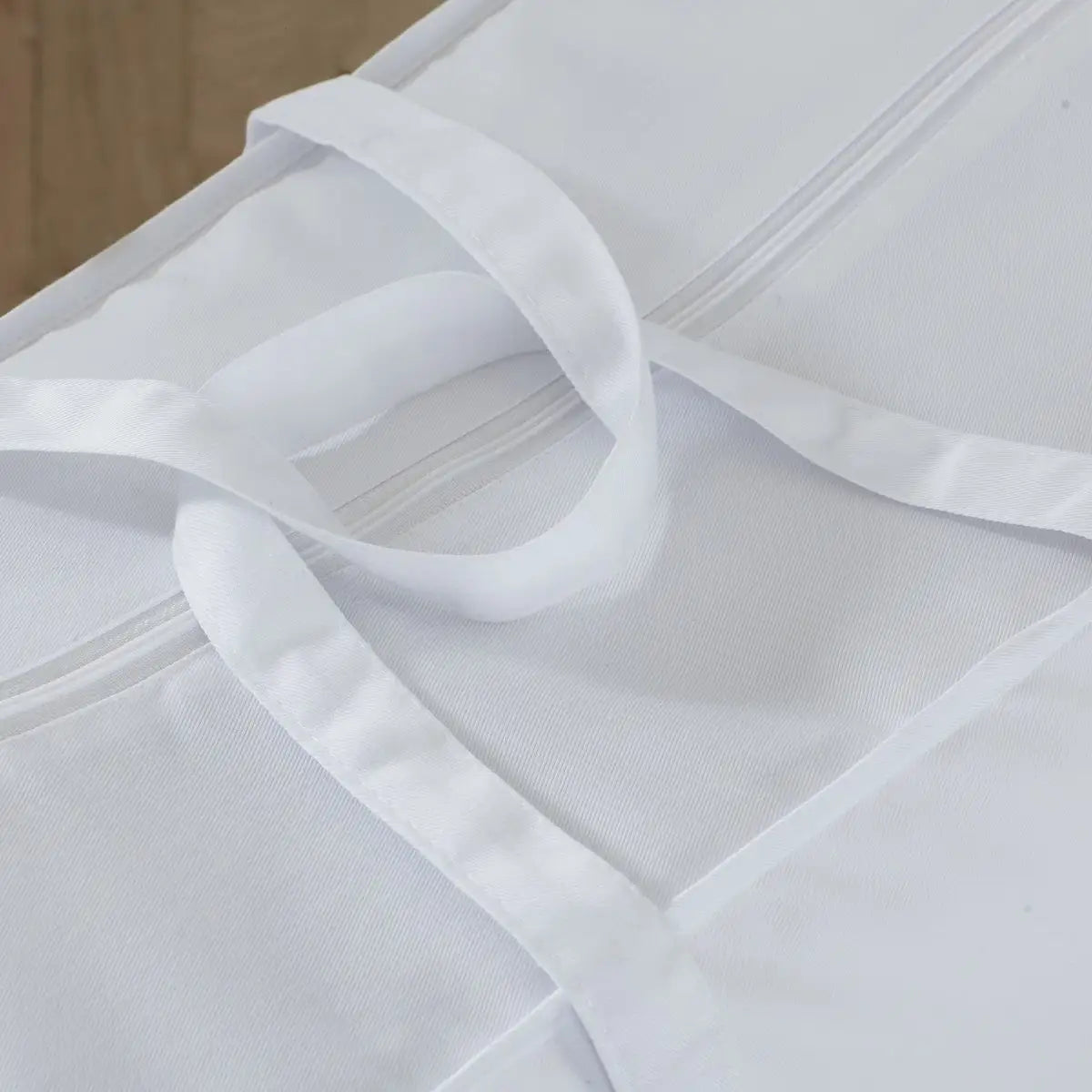 Alperton White Cotton Duvet Storage Bag Bed and Bath Linen