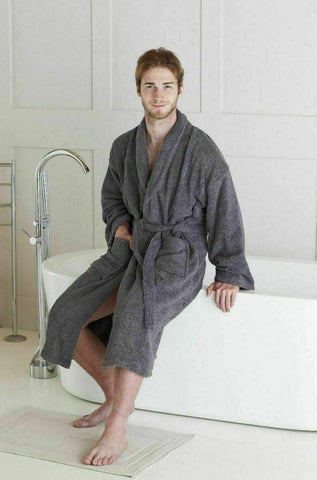 terry towelling dressing gown