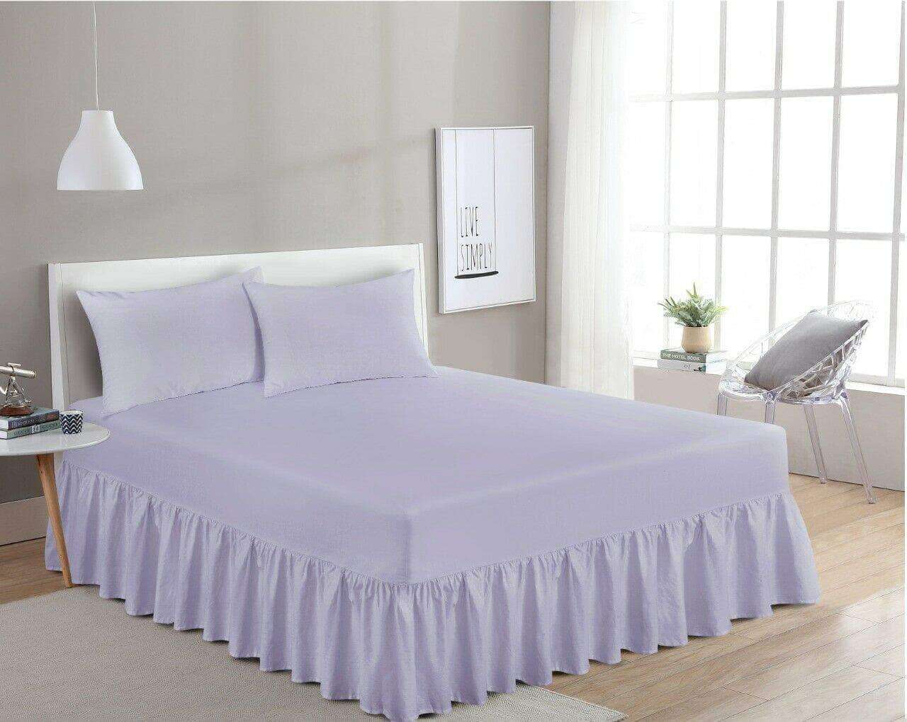 over the mattress valance sheet