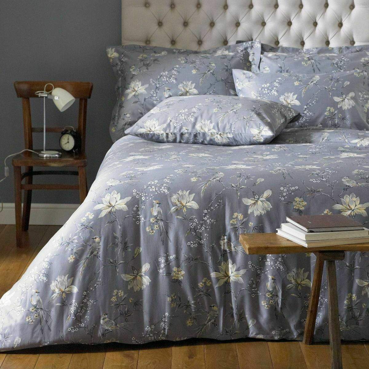 Floral Bird Duvet Cover Set