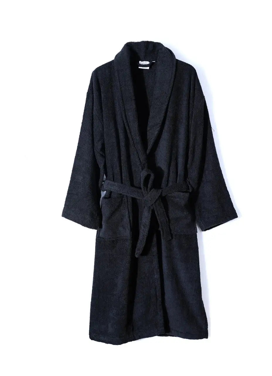 100% Egyptian Cotton Terry Towel Dressing Gown Towelling Bathrobe bedandbathLinens