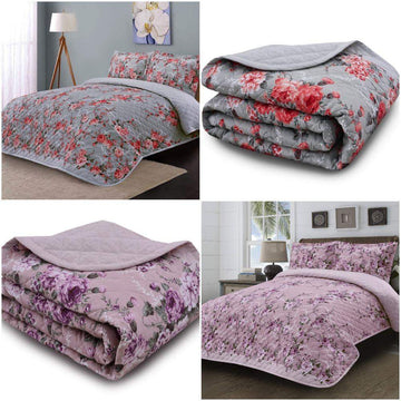 cotton quilted bedspreads