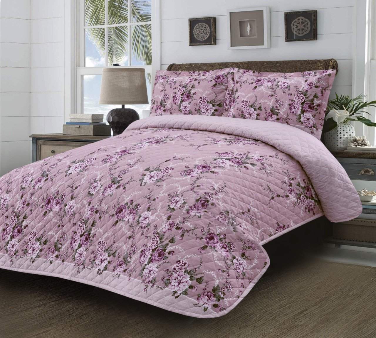 quilted cotton bedspread
