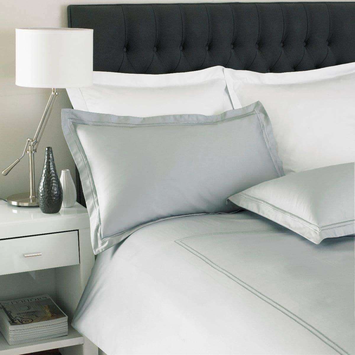 400 thread Duvet Set 2 Row Cord 100% Egyptian cotton All Sizes BedandbathLinen