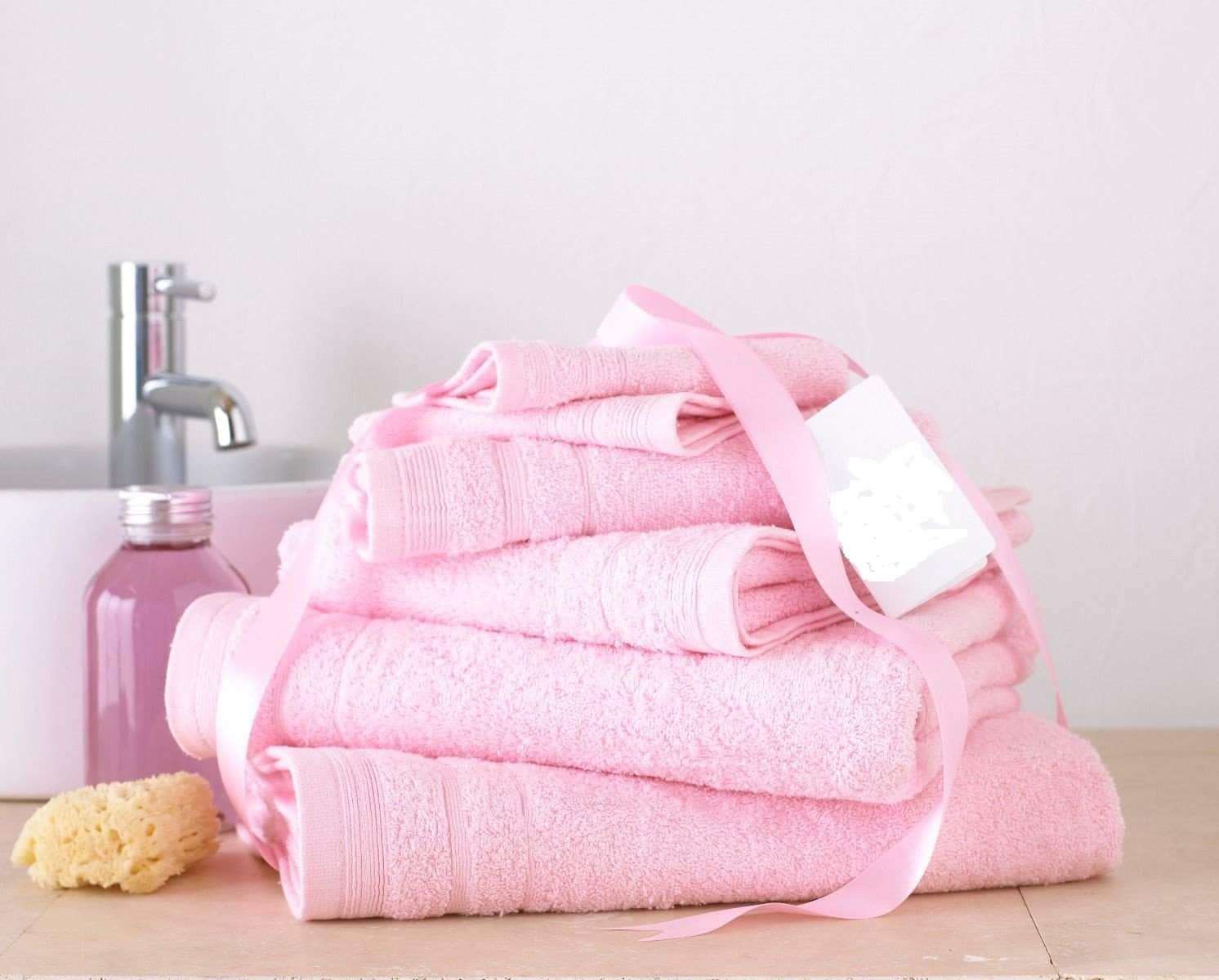 500 GSM 8 PIECE TOWEL SET 100% COMBED COTTON TOWEL BUNDEL Bed and Bath Linen