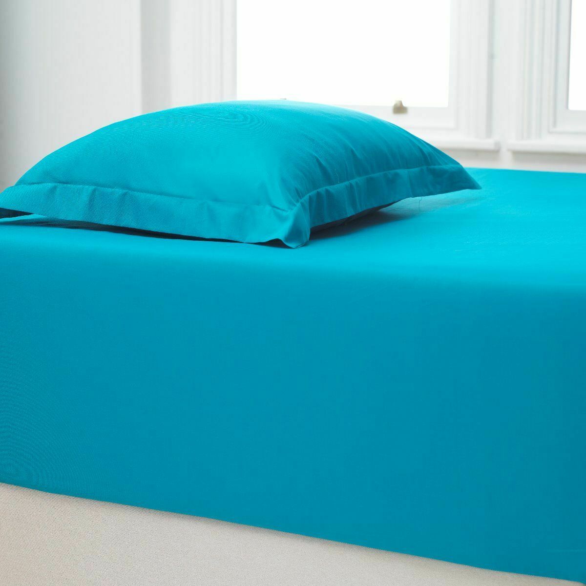EXTRA DEEP FITTED SHEETS 16"/40 CM DEEP BOX BED COVER SHEET Bed and Bath Linen