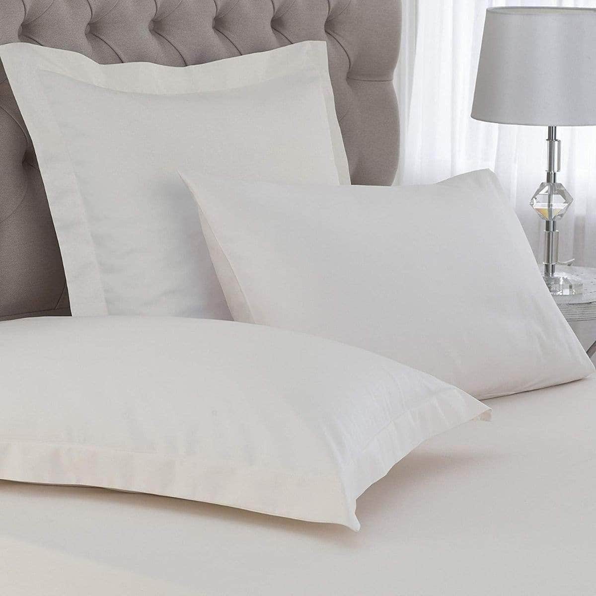 white pillow cases