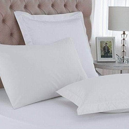 High Quality 100% Poly cotton 2x Housewife pillowcases Cover Pair BedandbathLinen