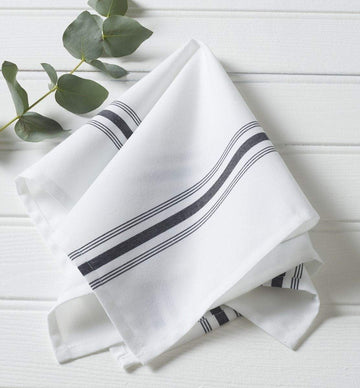 Hotel Quality Alston Cotton Napkins White Pack of 10 Bed and Bath Linen