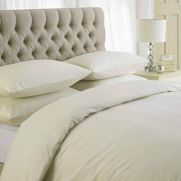 LUXURY 200TC PLAIN 100% EGYPTIAN COTTON DUVET COVER SET