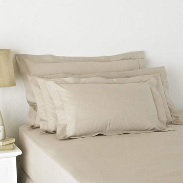 Luxury  Extra Deep Fitted Sheet Blossom Brown 180TC Poly Cotton