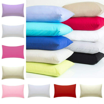 Luxury 100% Egyptian cotton Pillow Cases Pair 200TC Housewife Pillows Covers BedandbathLinen