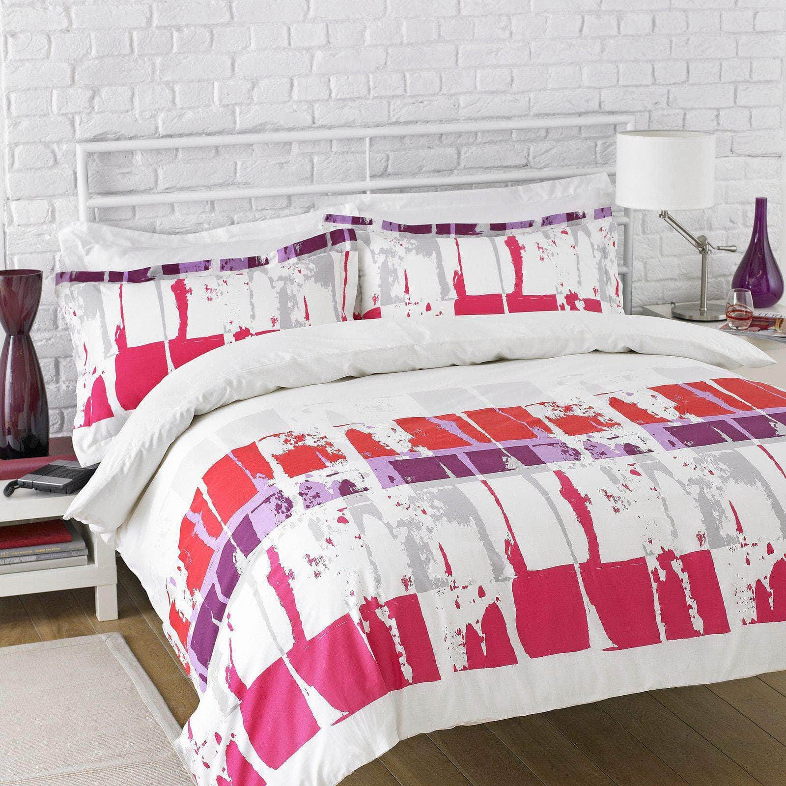 marble effect bedding