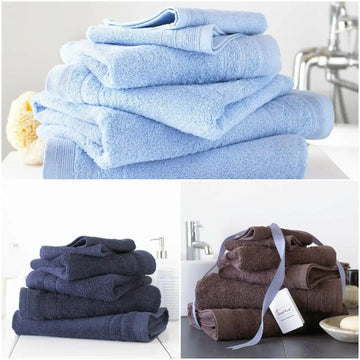 Luxury Hotel Quality 500 GSM 100% Cotton Multi Color Towel Sets