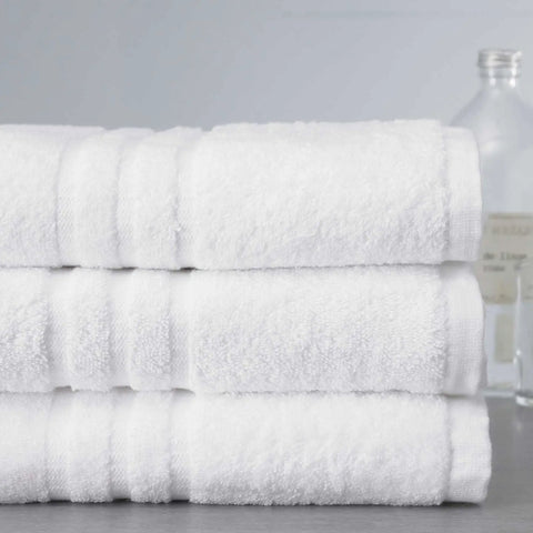 White Bath Towel
