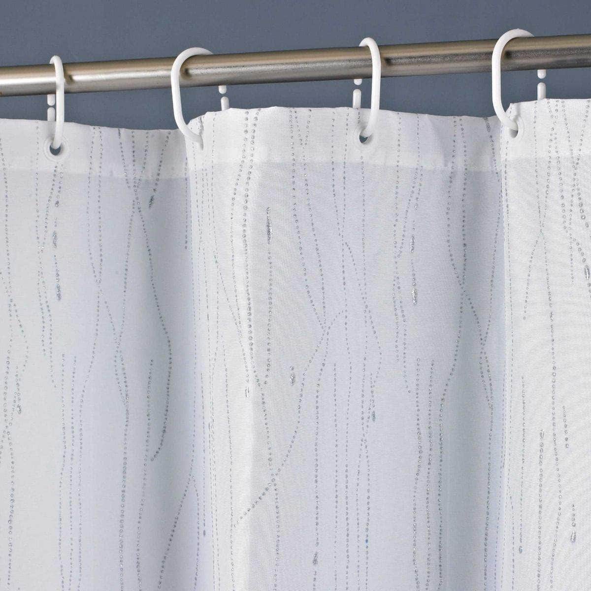 White Shower Curtains