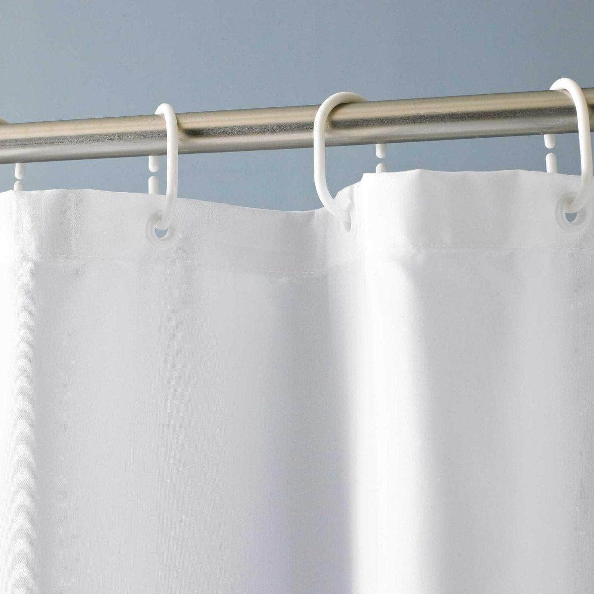 White Shower Curtains