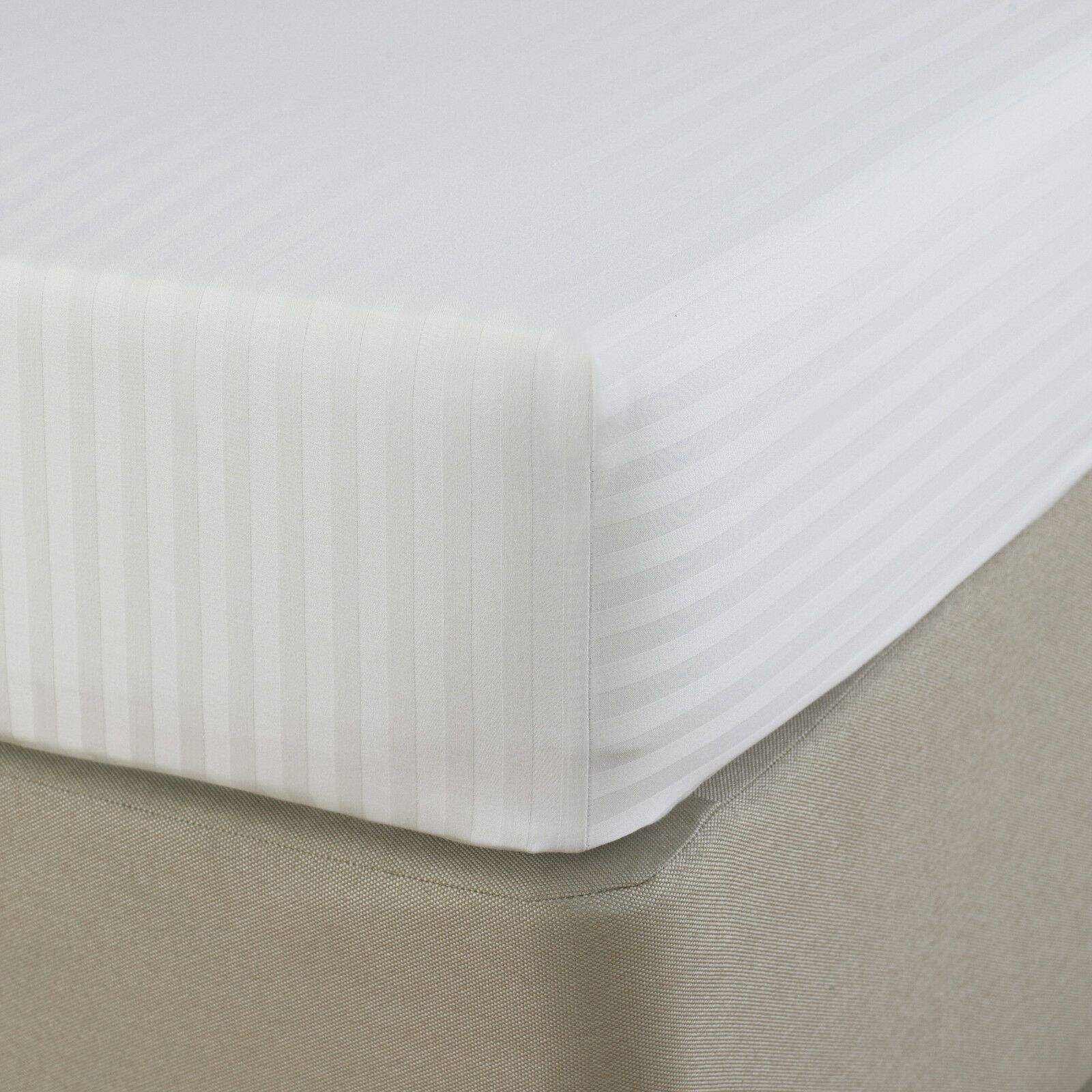 cotton satin fitted sheets
