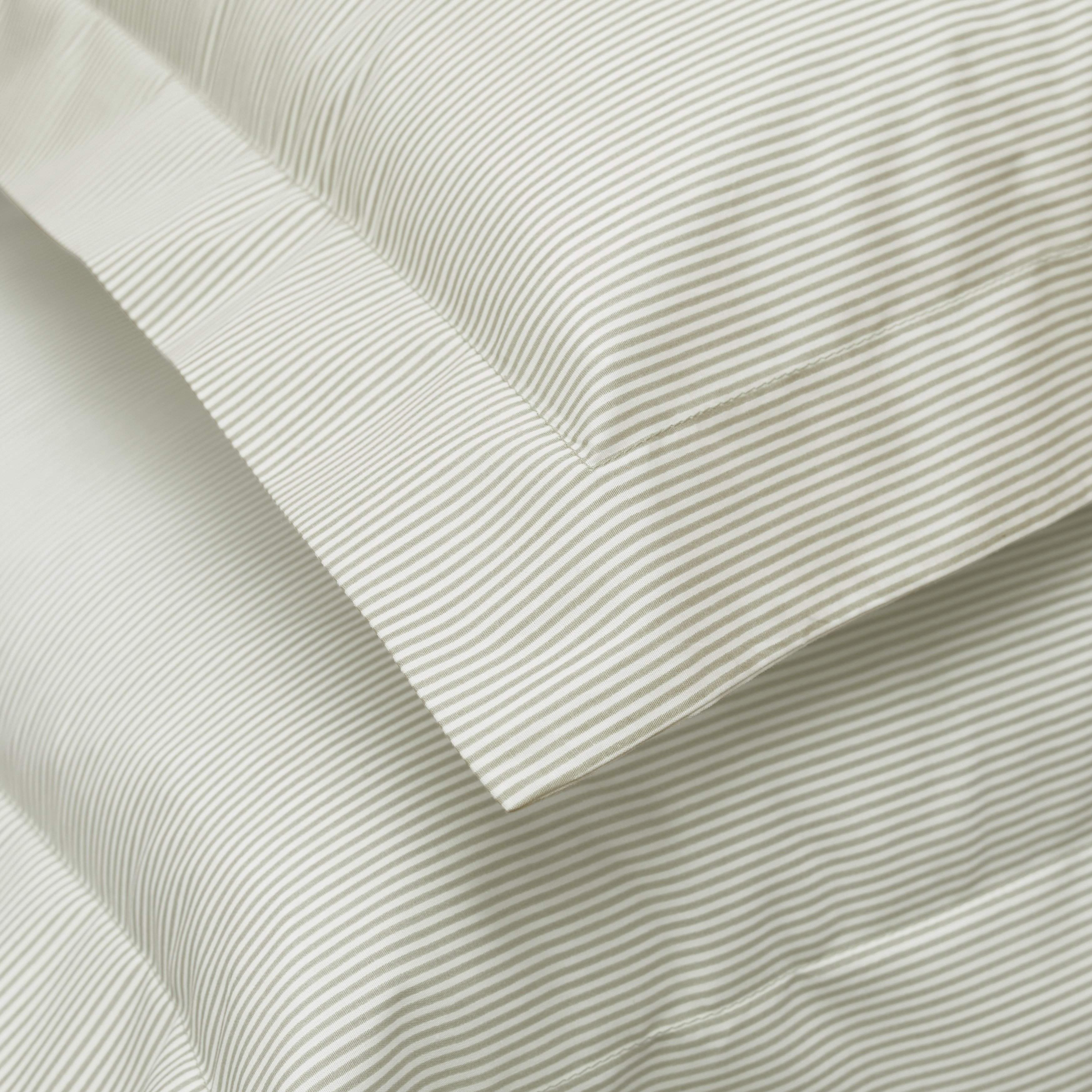 cotton striped duvet cover