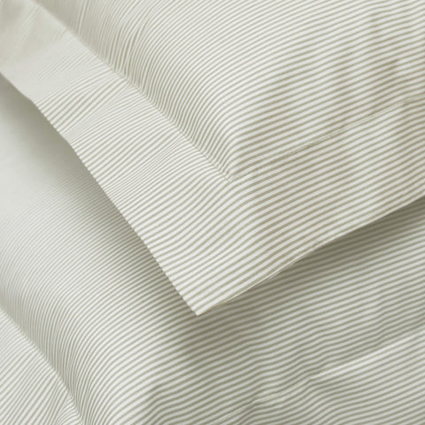 cotton striped duvet cover