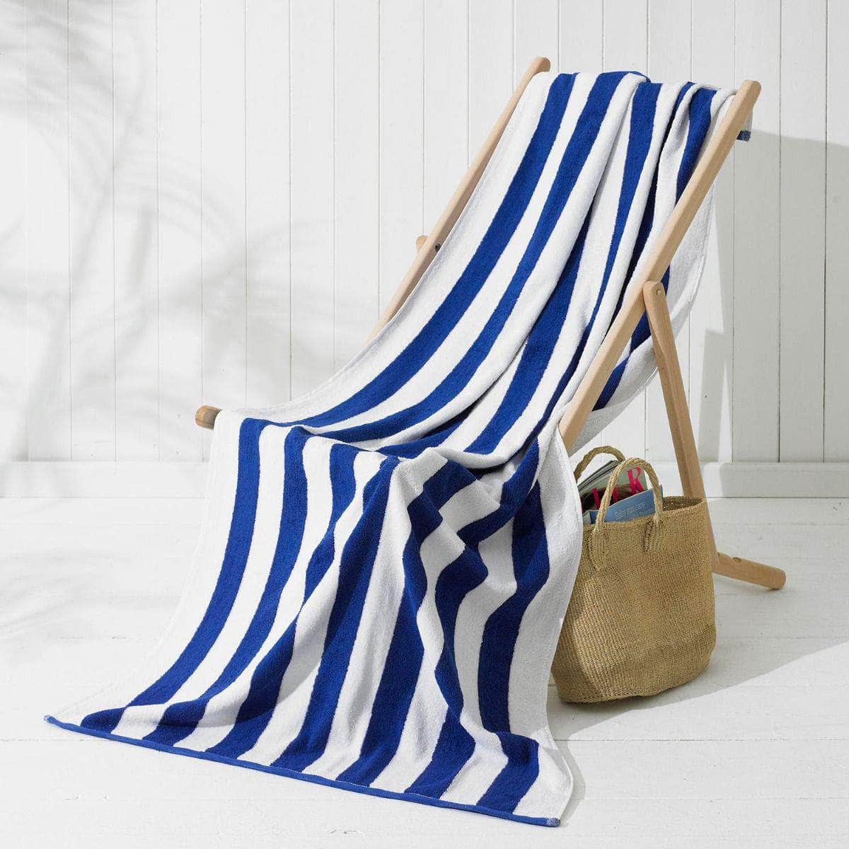 striped beach towels
