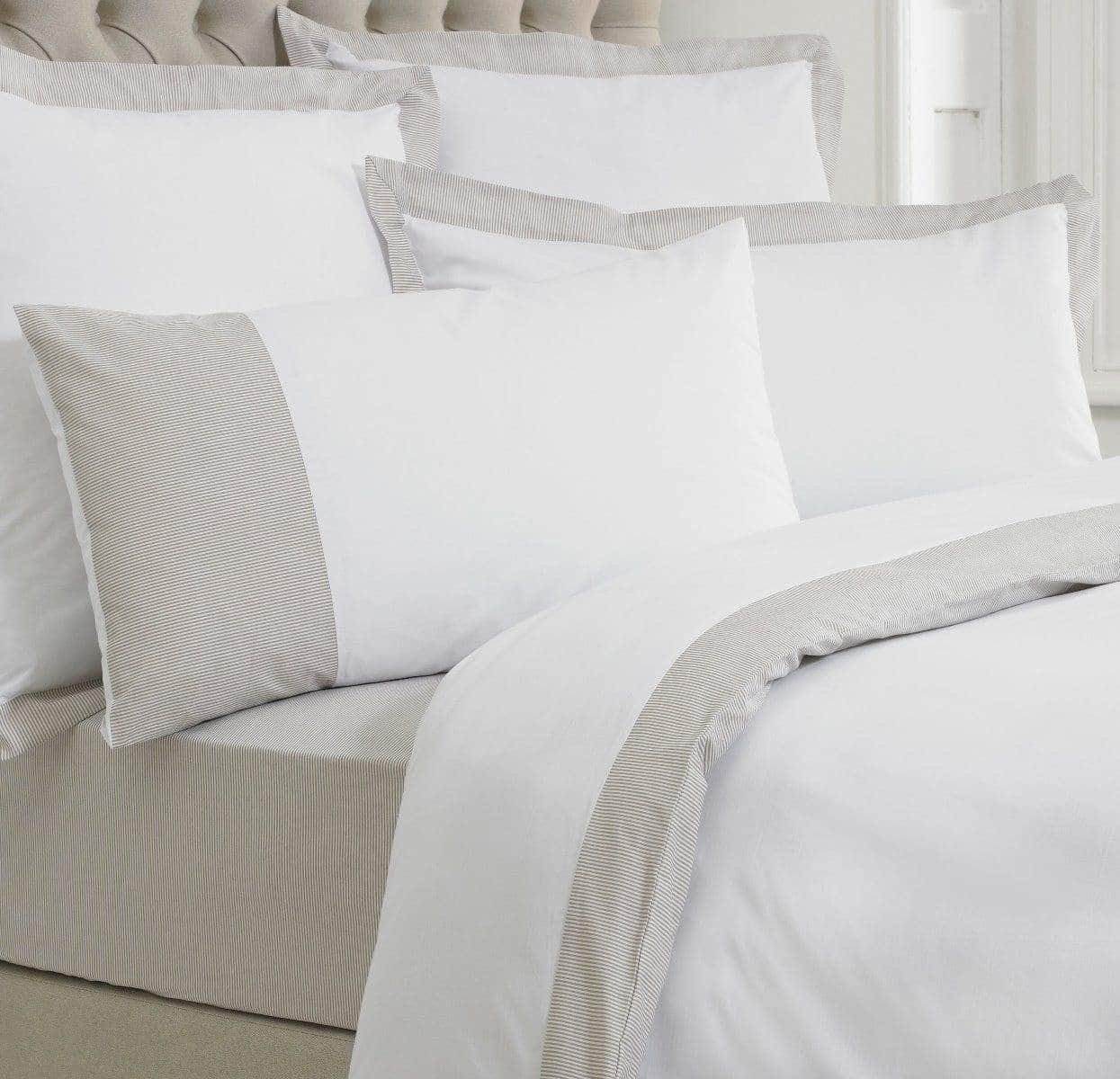 striped duvet sets
