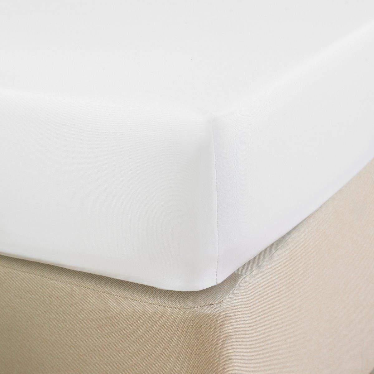White Hotel Quality Fitted Sheet